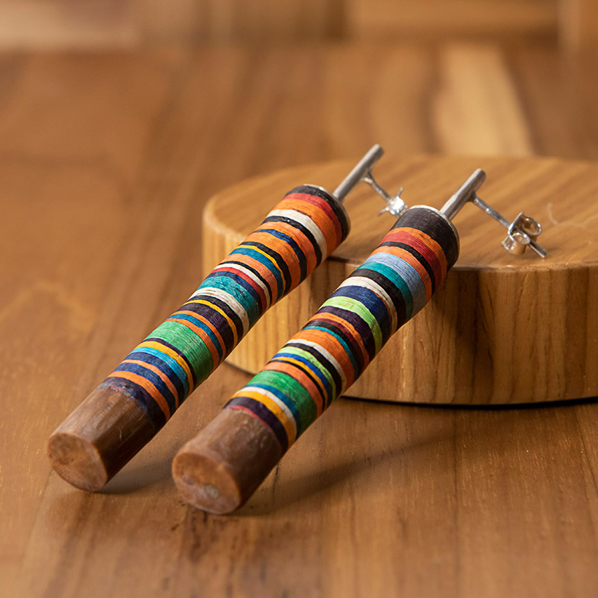 casa pitanga - atitocou - orecchini africa - colorato 01