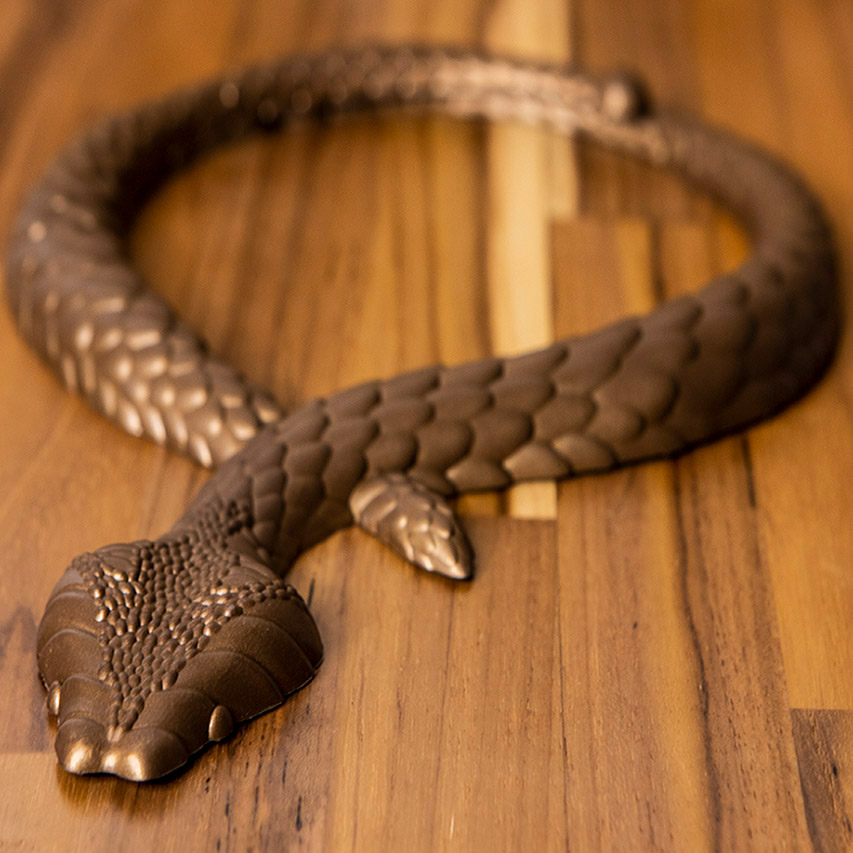 casa pitanga - mariah rovery flex jewel - collana serpente - oro 01