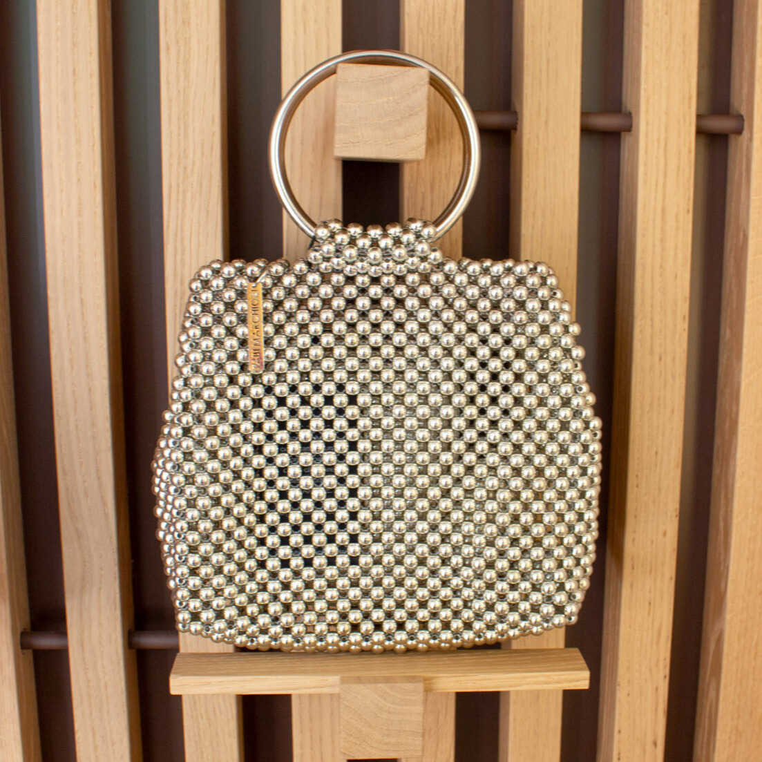 Borsa a mano argento