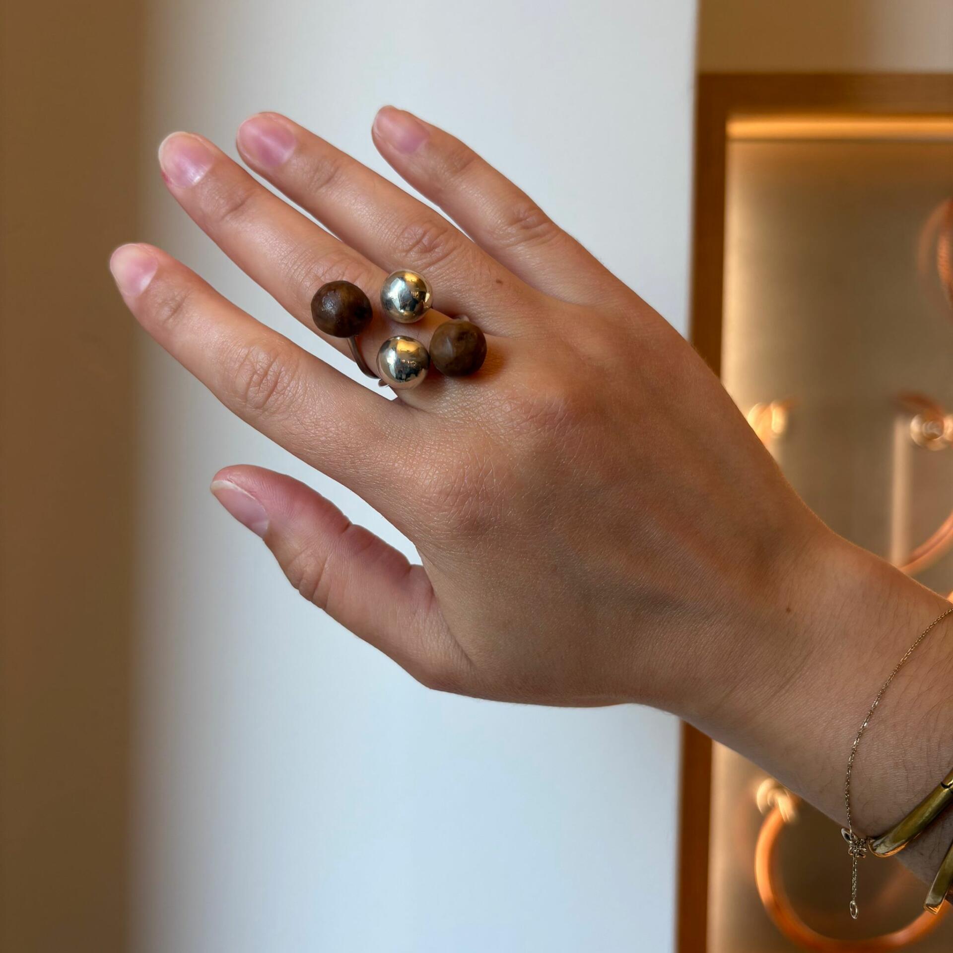 Anello Quatro Esferas