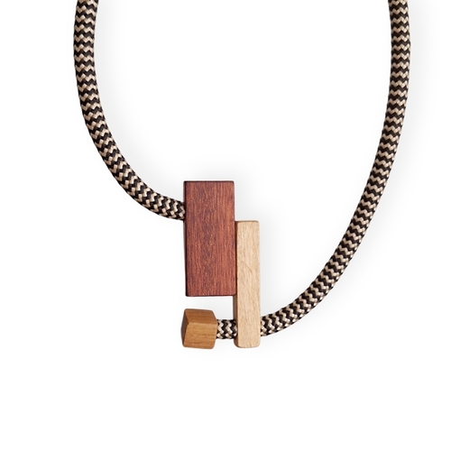 Collana Sofia (Muirapiranga e Marfim)