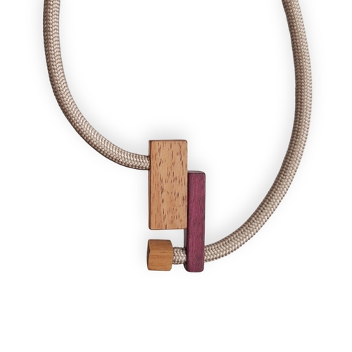 Collana Sofia (Cedro e Roxinho)