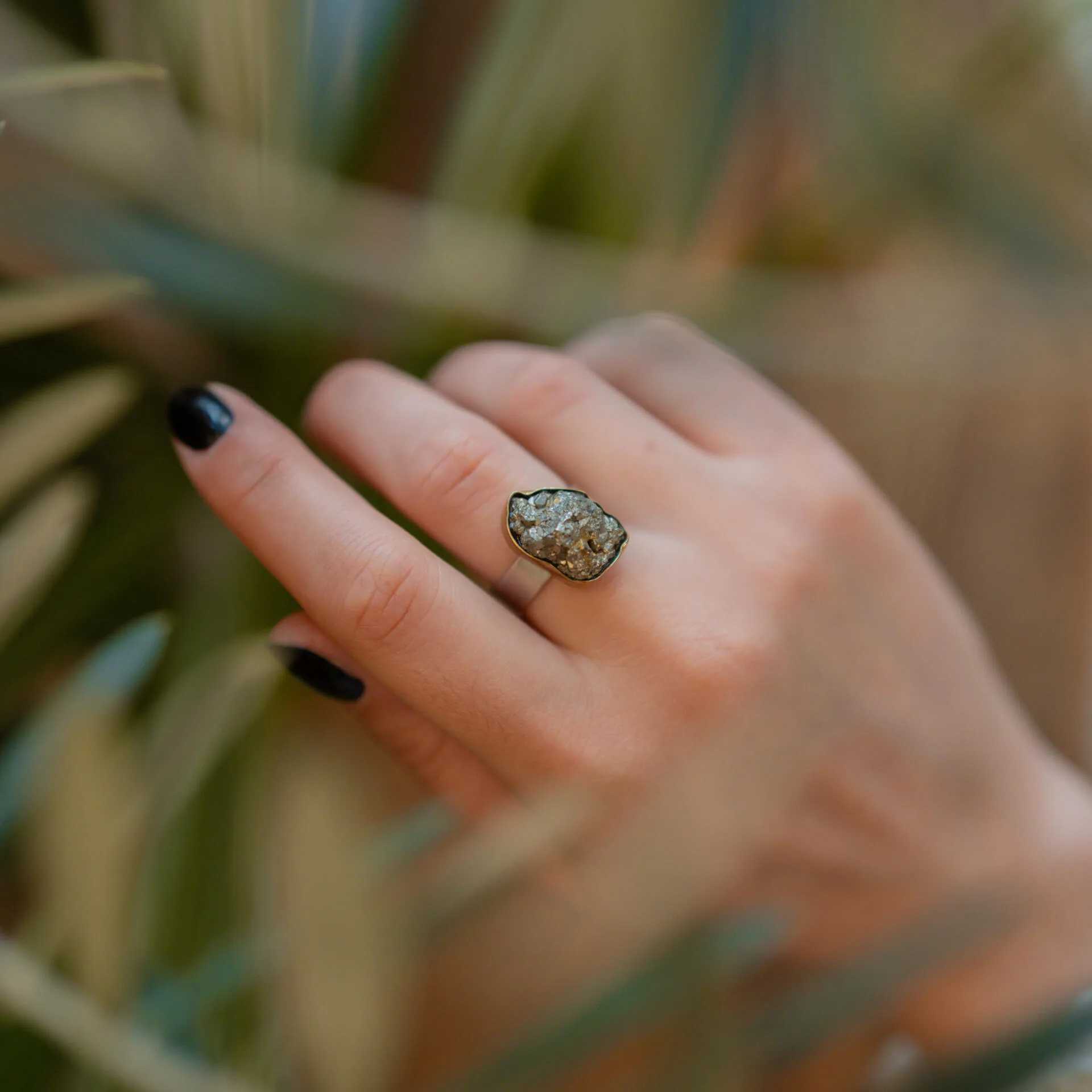 Anello Pirite