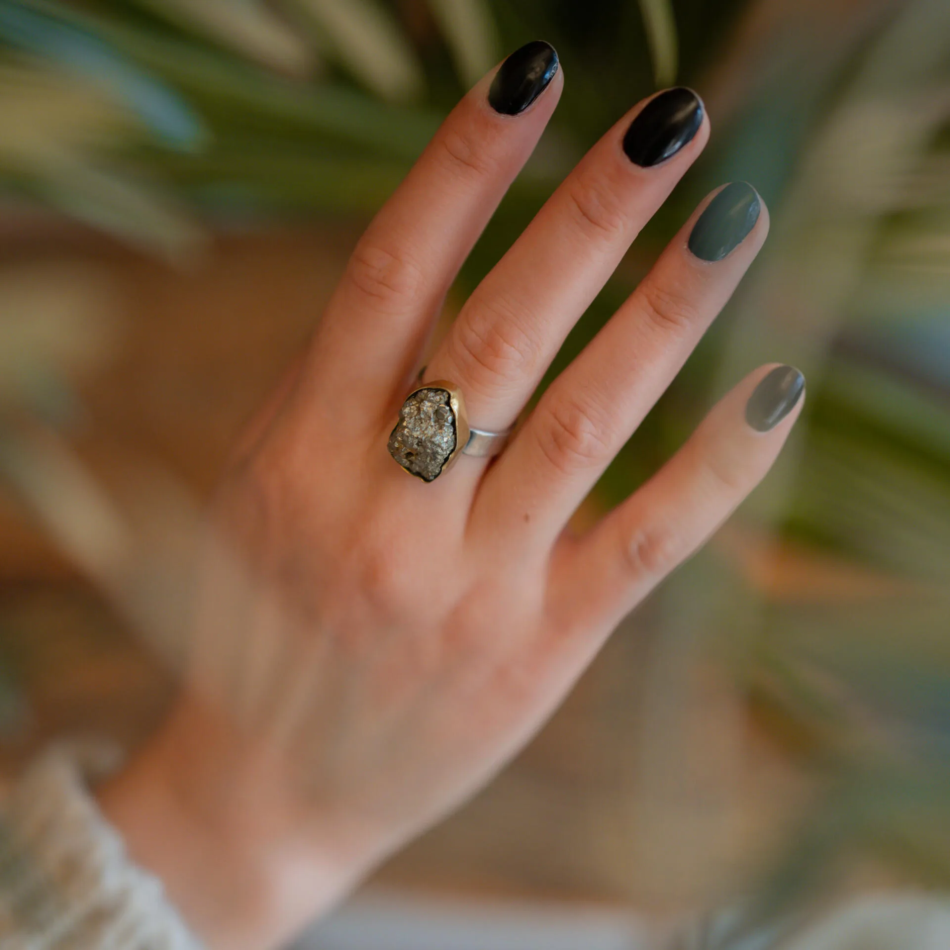 Anello Pirite