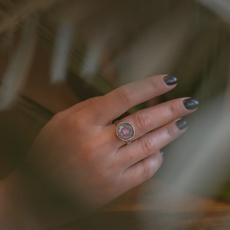Anello Tormalina anguria