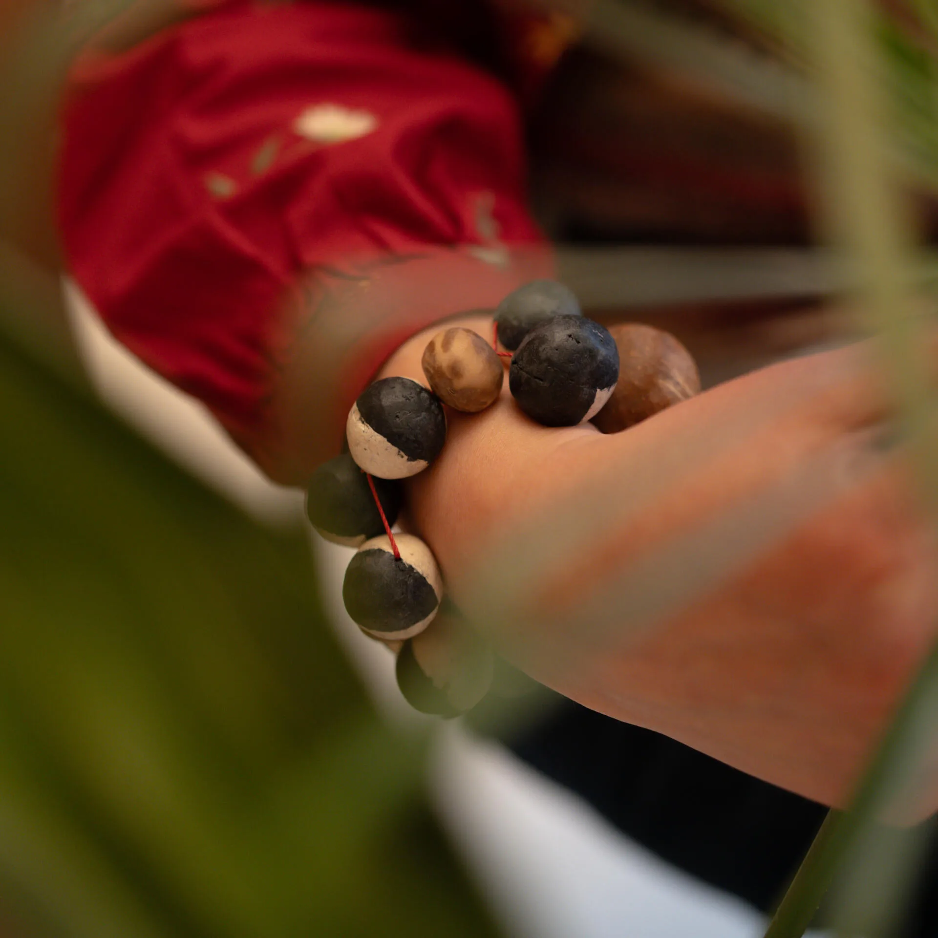 Bracciale Ritmo bianco e nero