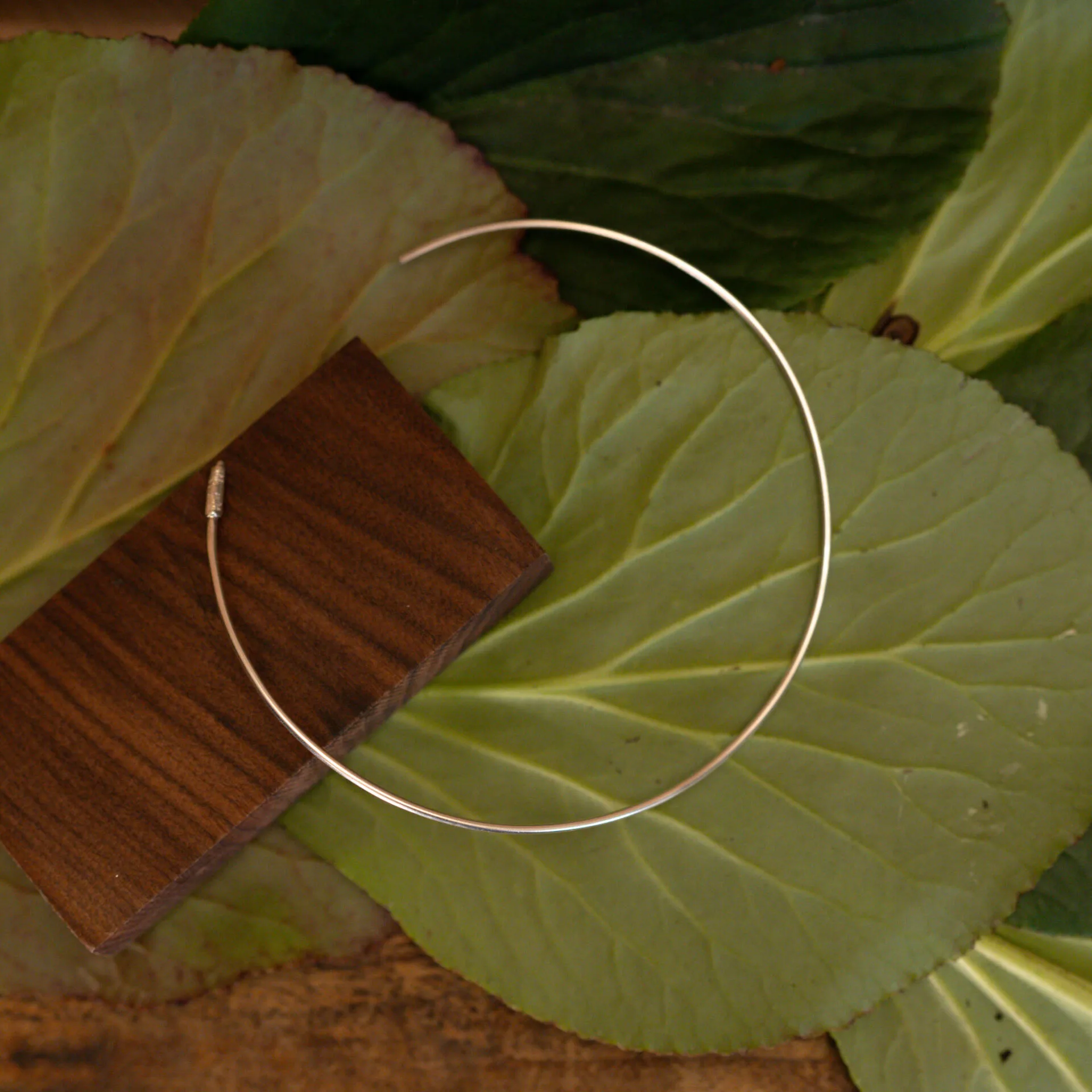 Choker in argento 950