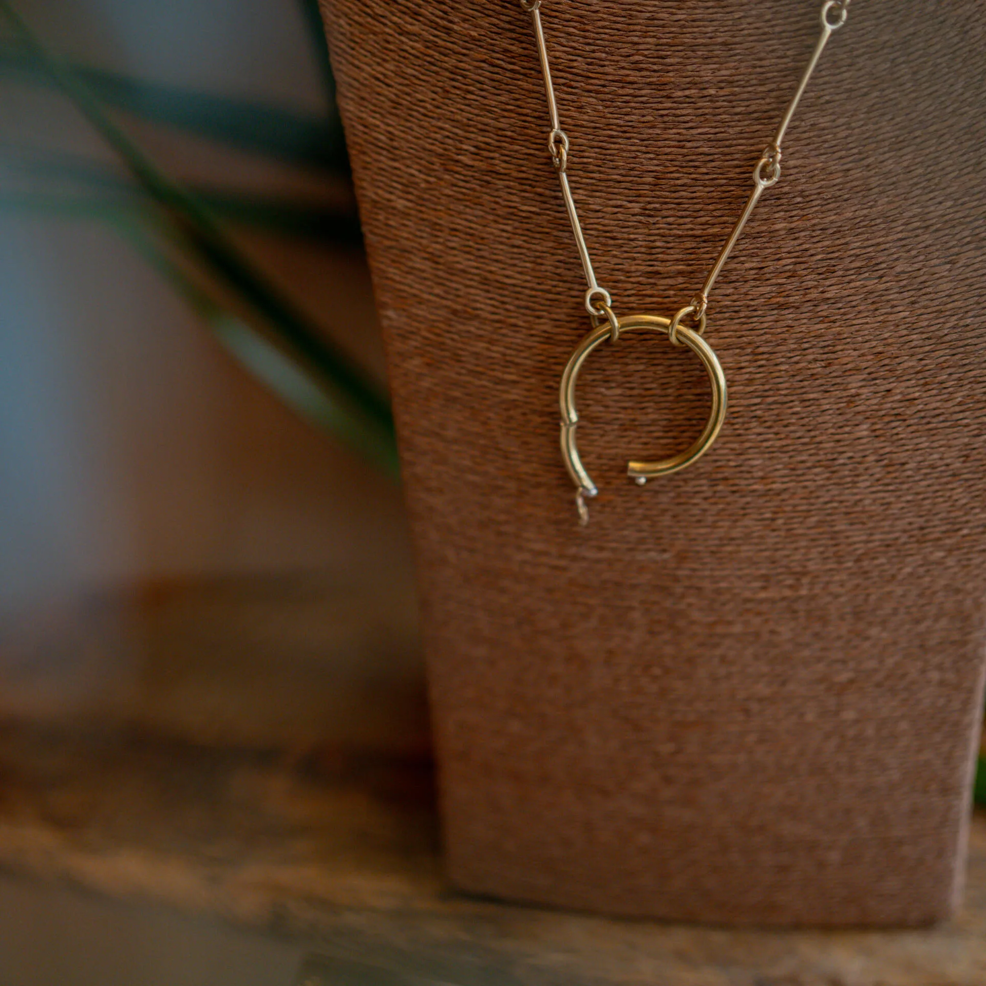 Collana Moschettone rotondo grosso