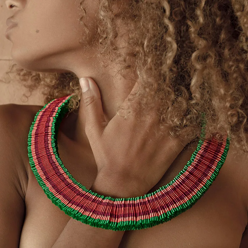 Collana Pássaros versione spessa