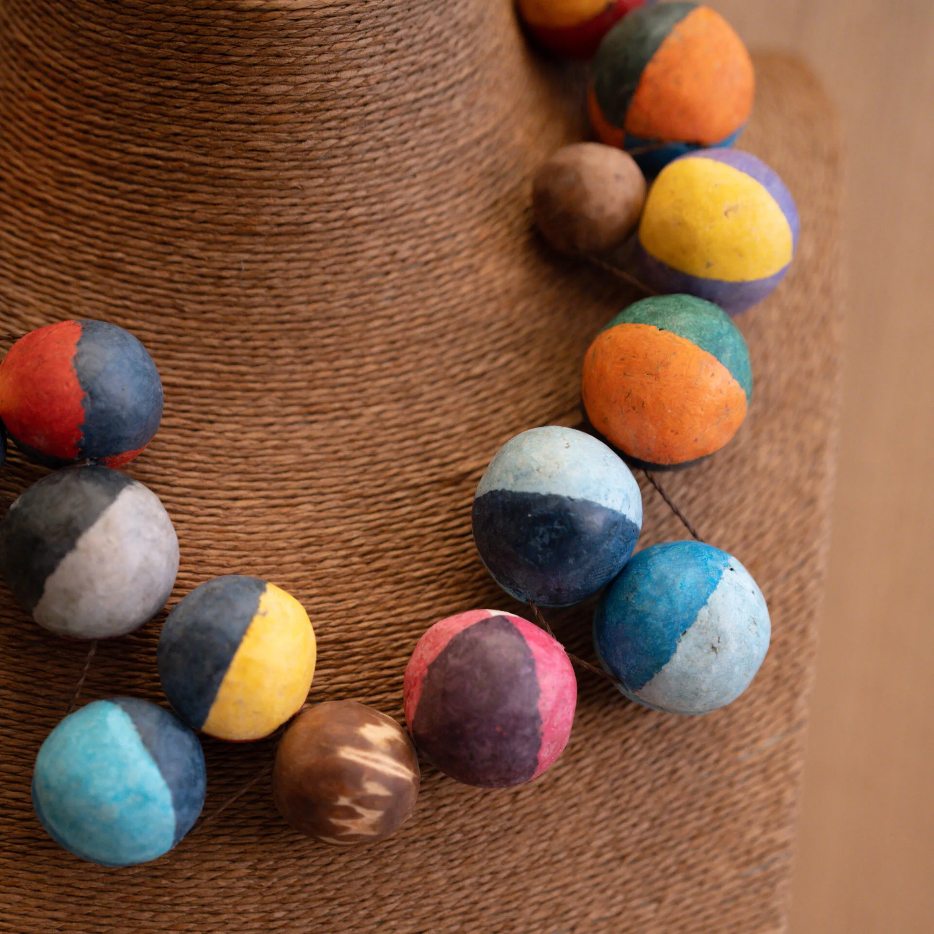 Collana Ritmo colorata