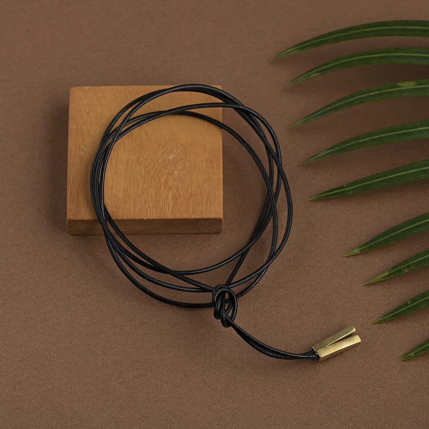 Cordone in cuoio naturale