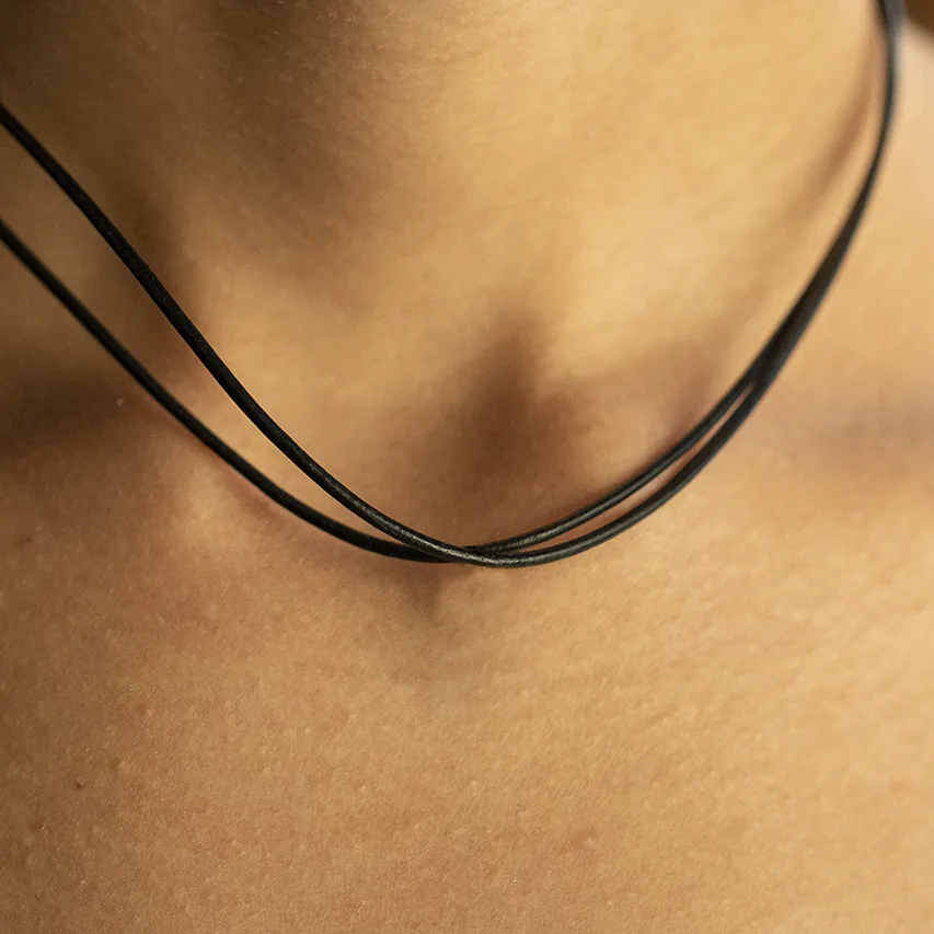 Cordone in cuoio naturale