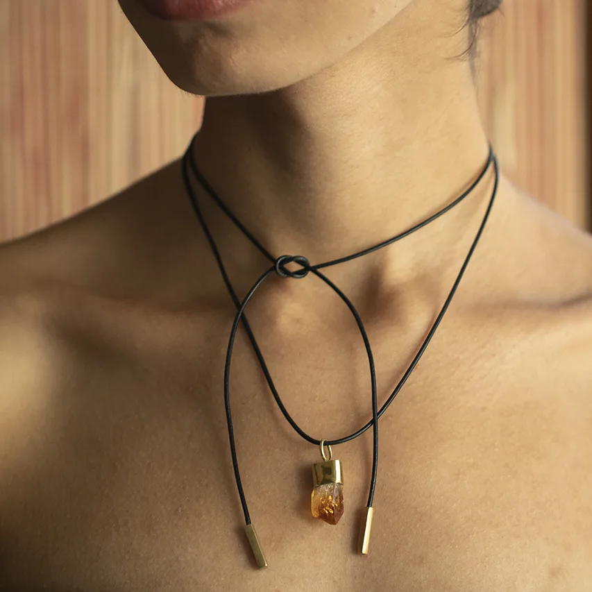 Cordone in cuoio naturale